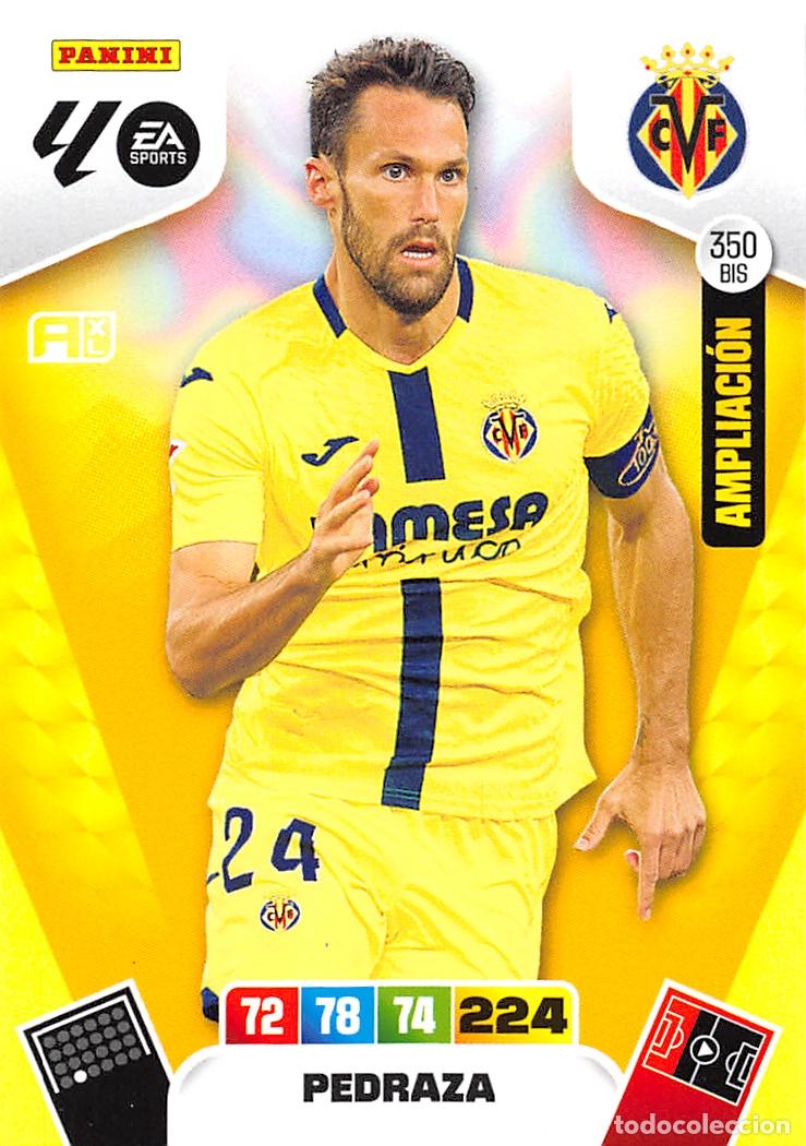 Cromos de F&uacute;tbol: PANINI ADRENALYN 25/26 2025/2026 #350 BIS PEDRAZA (VILLARREAL C.F.)