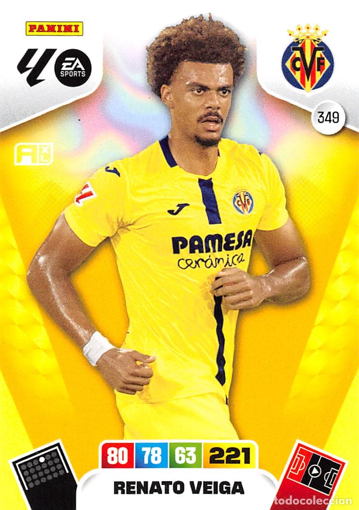 Cromos de F&uacute;tbol: PANINI ADRENALYN 25/26 2025/2026 #349 RENATO VEIGA (VILLARREAL C.F.)