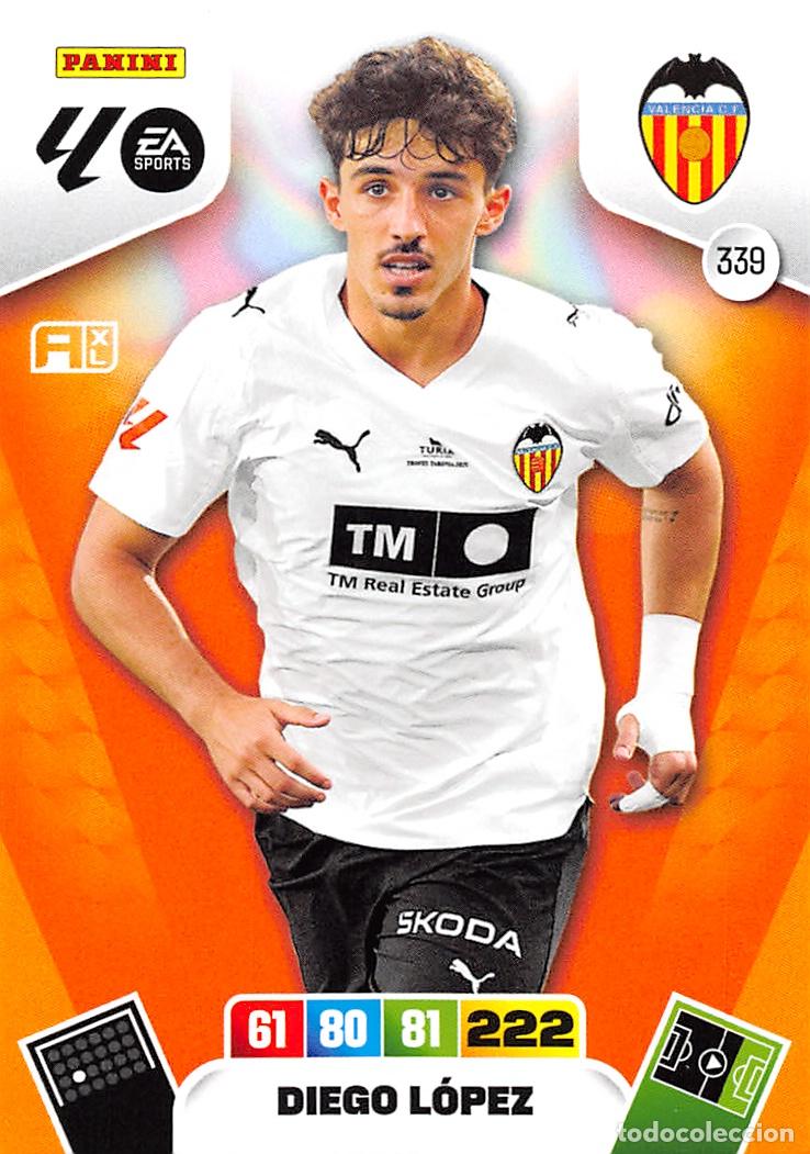 Cromos de F&uacute;tbol: PANINI ADRENALYN 25/26 2025/2026 #339 DIEGO LOPEZ (VALENCIA C.F.)