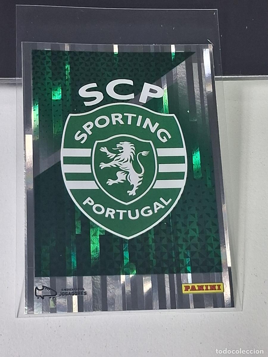 Cromos de F&uacute;tbol: 16 ESCUDO LOGO BADGE SPORTING SCP CROMO STICKER FUTBOL PANINI PORTUGAL 2025-2026 25 26 LIGA BETCLIC