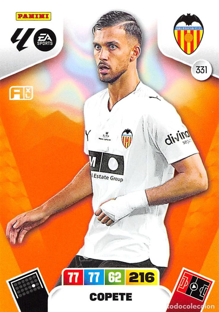Cromos de F&uacute;tbol: PANINI ADRENALYN 25/26 2025/2026 #331 COPETE (VALENCIA C.F.)