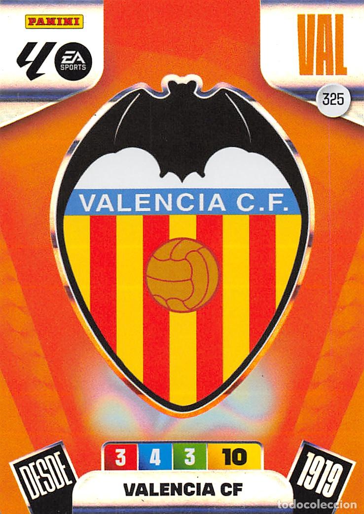 Football Stickers: PANINI ADRENALYN 25/26 2025/2026 #325 ESCUDO (VALENCIA C.F.)