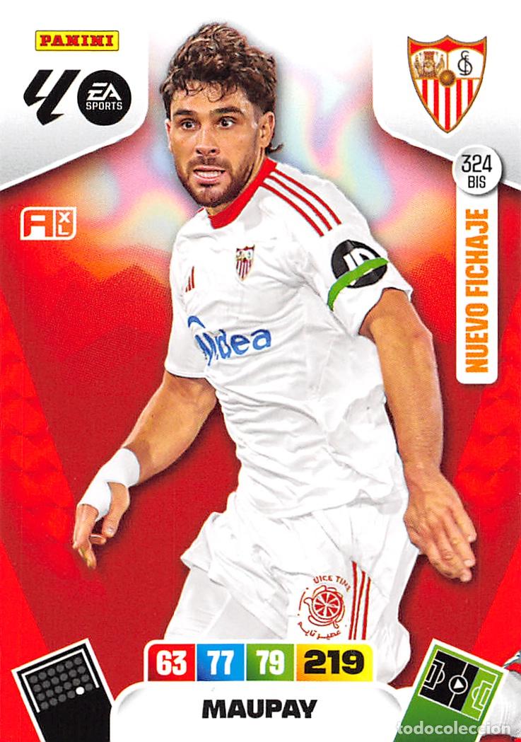 Cromos de F&uacute;tbol: PANINI ADRENALYN 25/26 2025/2026 #324 BIS MAUPAY (SEVILLA F.C.)