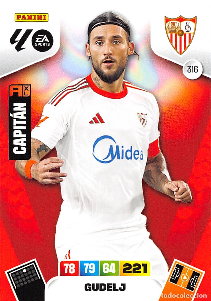 Cromos de F&uacute;tbol: PANINI ADRENALYN 25/26 2025/2026 #316 GUDELJ (SEVILLA F.C.)