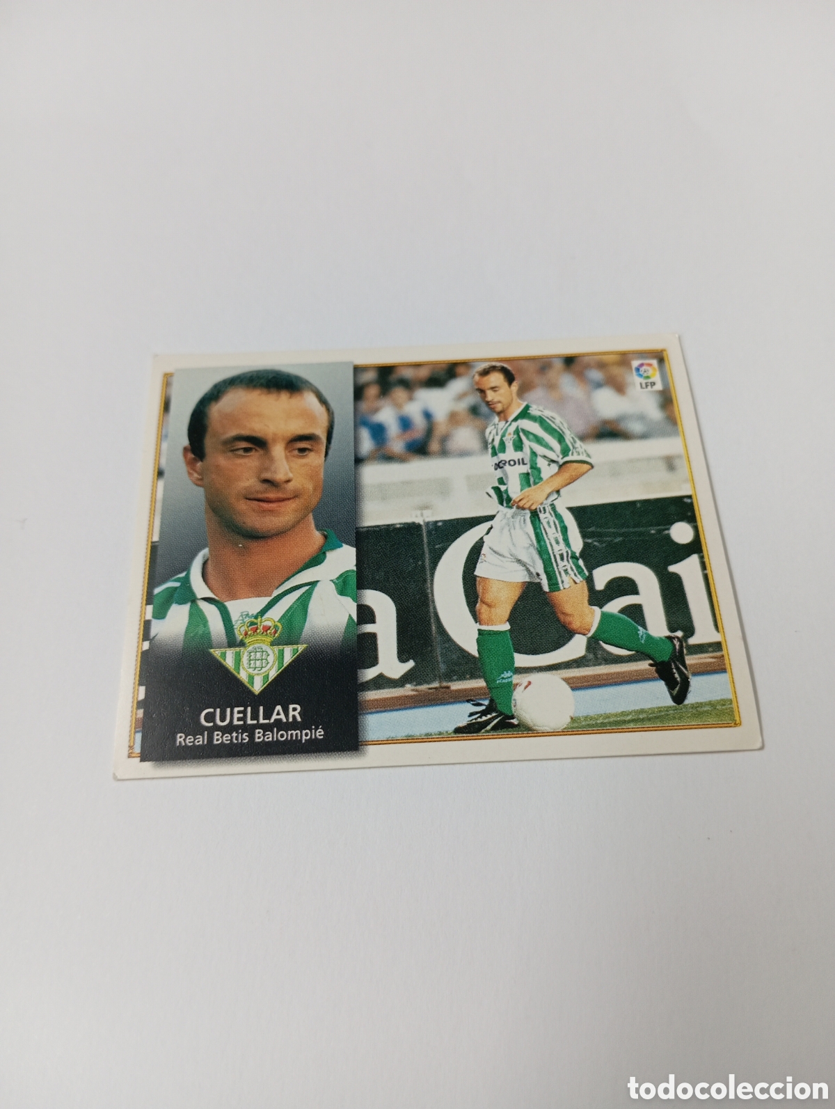 Cromos de F&uacute;tbol: CUELLAR Betis Liga Este 1998 1999 NUEVO SIN PEGAR 98 99