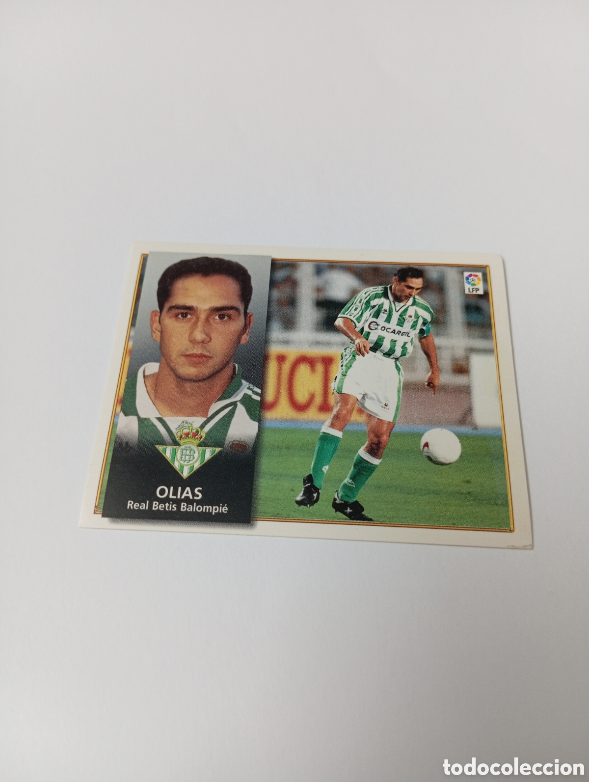 Cromos de F&uacute;tbol: OLIAS Betis Liga Este 1998 1999 NUEVO SIN PEGAR 98 99