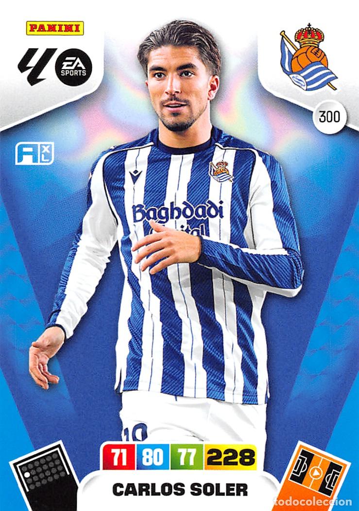 Cromos de F&uacute;tbol: PANINI ADRENALYN 25/26 2025/2026 #300 CARLOS SOLER (REAL SOCIEDAD)