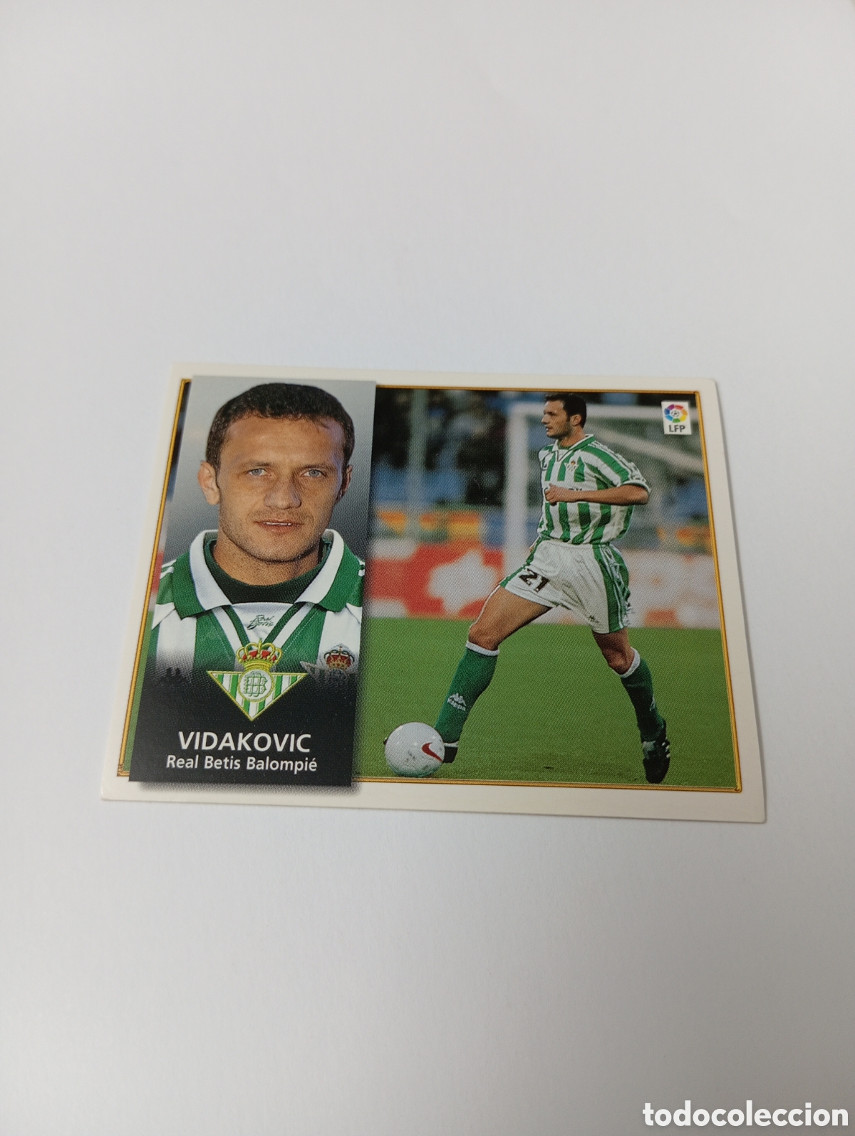 Cromos de F&uacute;tbol: VIDAKOVIC Betis Liga Este 1998 1999 NUEVO SIN PEGAR 98 99