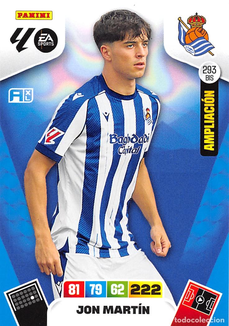 Cromos de Futebol: PANINI ADRENALYN 25/26 2025/2026 #293 BIS JON MARTIN (REAL SOCIEDAD)