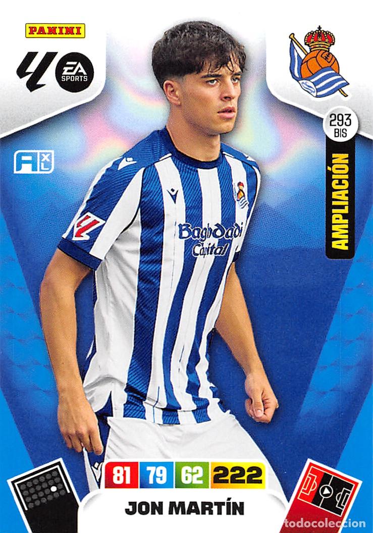 Cromos de Futebol: PANINI ADRENALYN 25/26 2025/2026 #293 BIS JON MARTIN (REAL SOCIEDAD)
