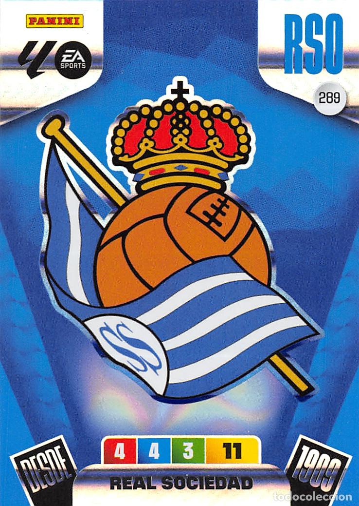 Cromos de Futebol: PANINI ADRENALYN 25/26 2025/2026 #289 ESCUDO (REAL SOCIEDAD)