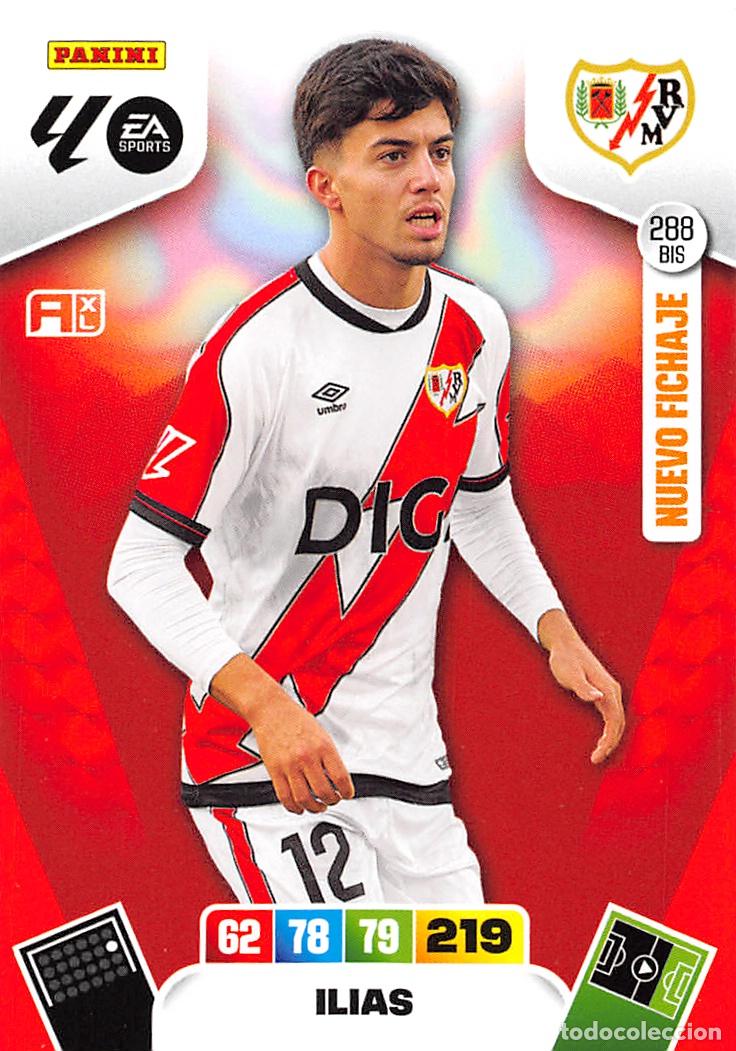 Cromos de Futebol: PANINI ADRENALYN 25/26 2025/2026 #288 BIS ILIAS (RAYO VALLECANO)