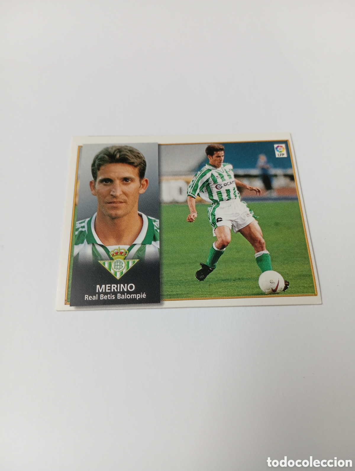 Cromos de Futebol: MERINO Betis Liga Este 1998 1999 NUEVO SIN PEGAR 98 99
