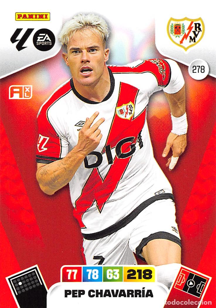 Cromos de Futebol: PANINI ADRENALYN 25/26 2025/2026 #278 PEP CHAVARRIA (RAYO VALLECANO)
