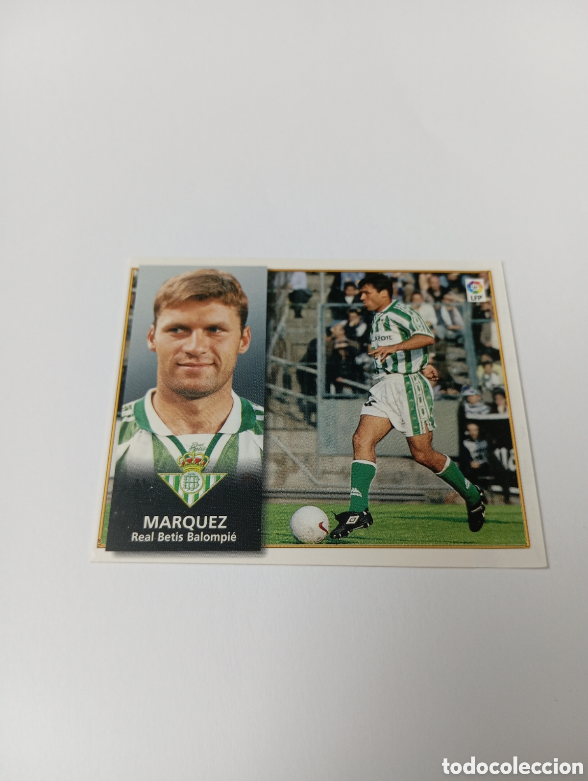 Football Stickers: MARQUEZ Betis Liga Este 1998 1999 Panini 98 99