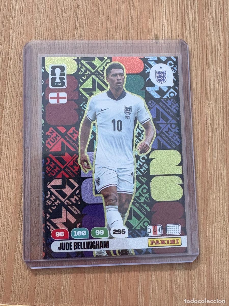 Football Stickers: Mom1. CROMO MOMENTUM JUDE BELLINGHAM 2025-26 25-26 WORLD CUP 2026 COPA DEL MUNDO