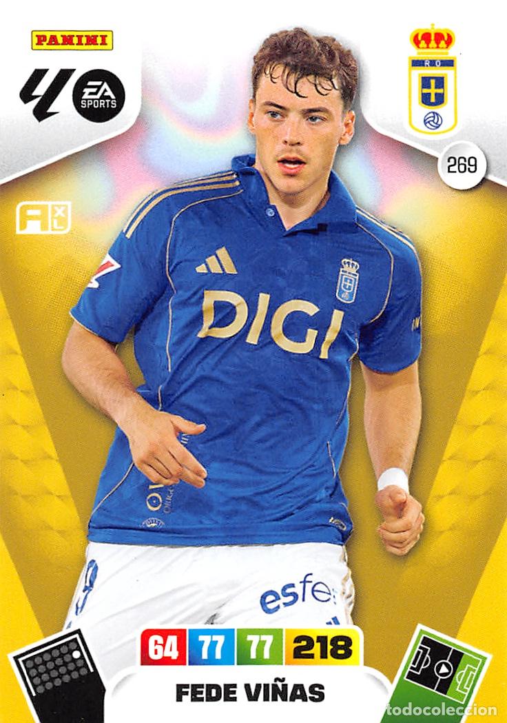 Football Stickers: PANINI ADRENALYN 25/26 2025/2026 #269 FEDE VI&Ntilde;AS (REAL OVIEDO)