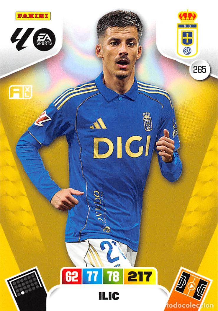 Cromos de F&uacute;tbol: PANINI ADRENALYN 25/26 2025/2026 #265 ILIC (REAL OVIEDO)