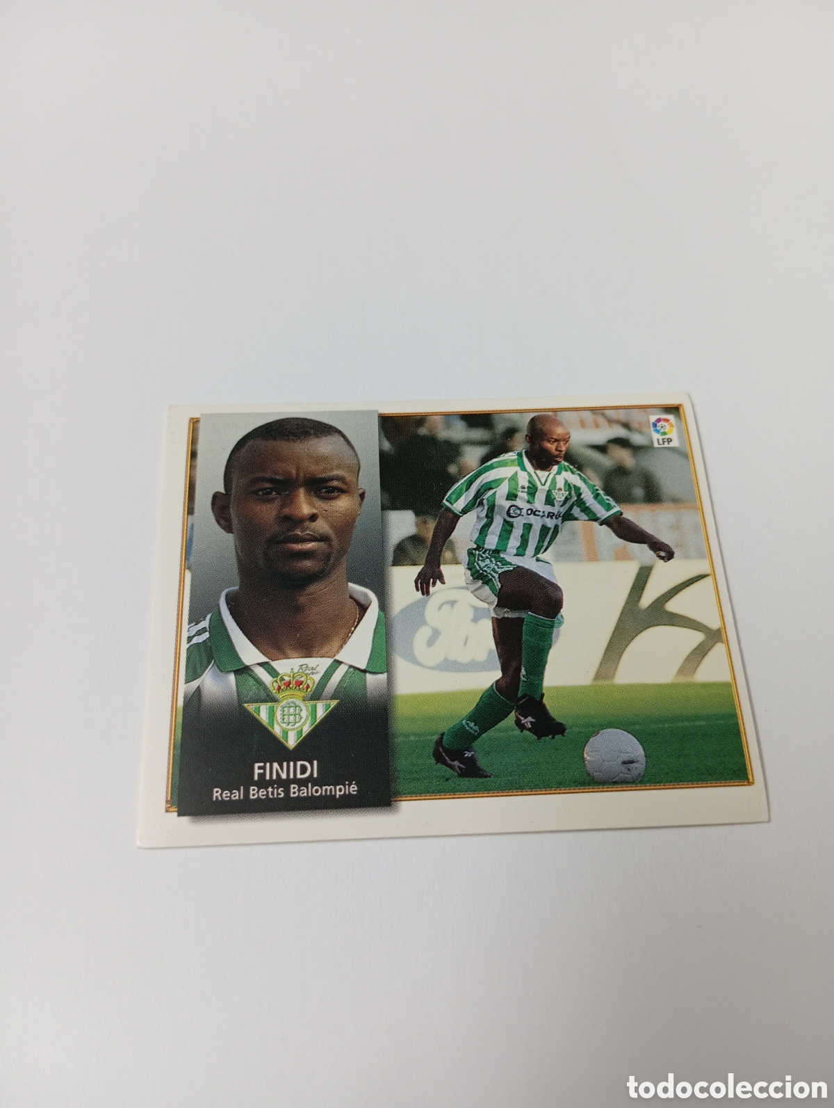 Cromos de F&uacute;tbol: FINIDI Betis Liga Este 1998 1999 NUEVO SIN PEGAR 98 99