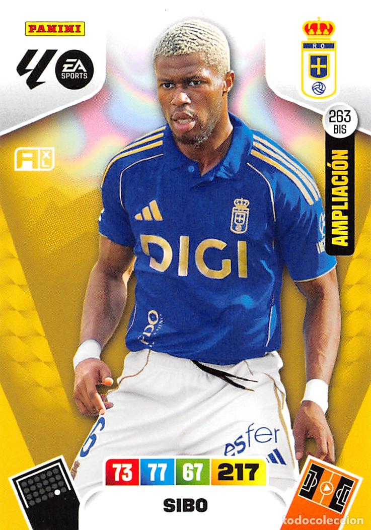 Cromos de F&uacute;tbol: PANINI ADRENALYN 25/26 2025/2026 #263 BIS SIBO (REAL OVIEDO)