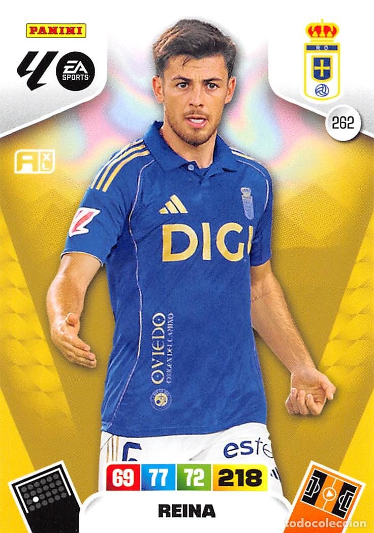 Cromos de F&uacute;tbol: PANINI ADRENALYN 25/26 2025/2026 #262 REINA (REAL OVIEDO)