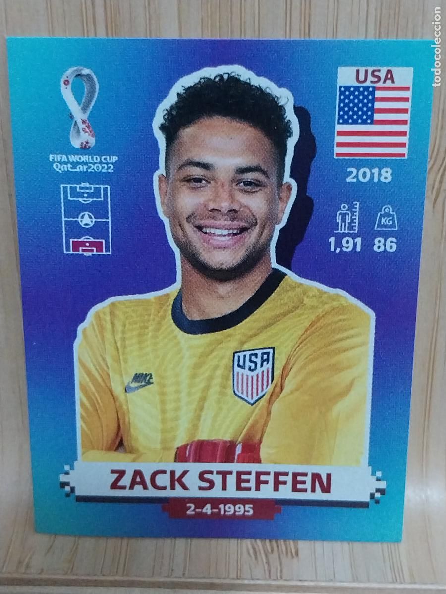 Cromos de F&uacute;tbol: STEFFEN USA 4 ** QATAR 2022 CROMO SIN PEGAR NUNCA ORIGINAL