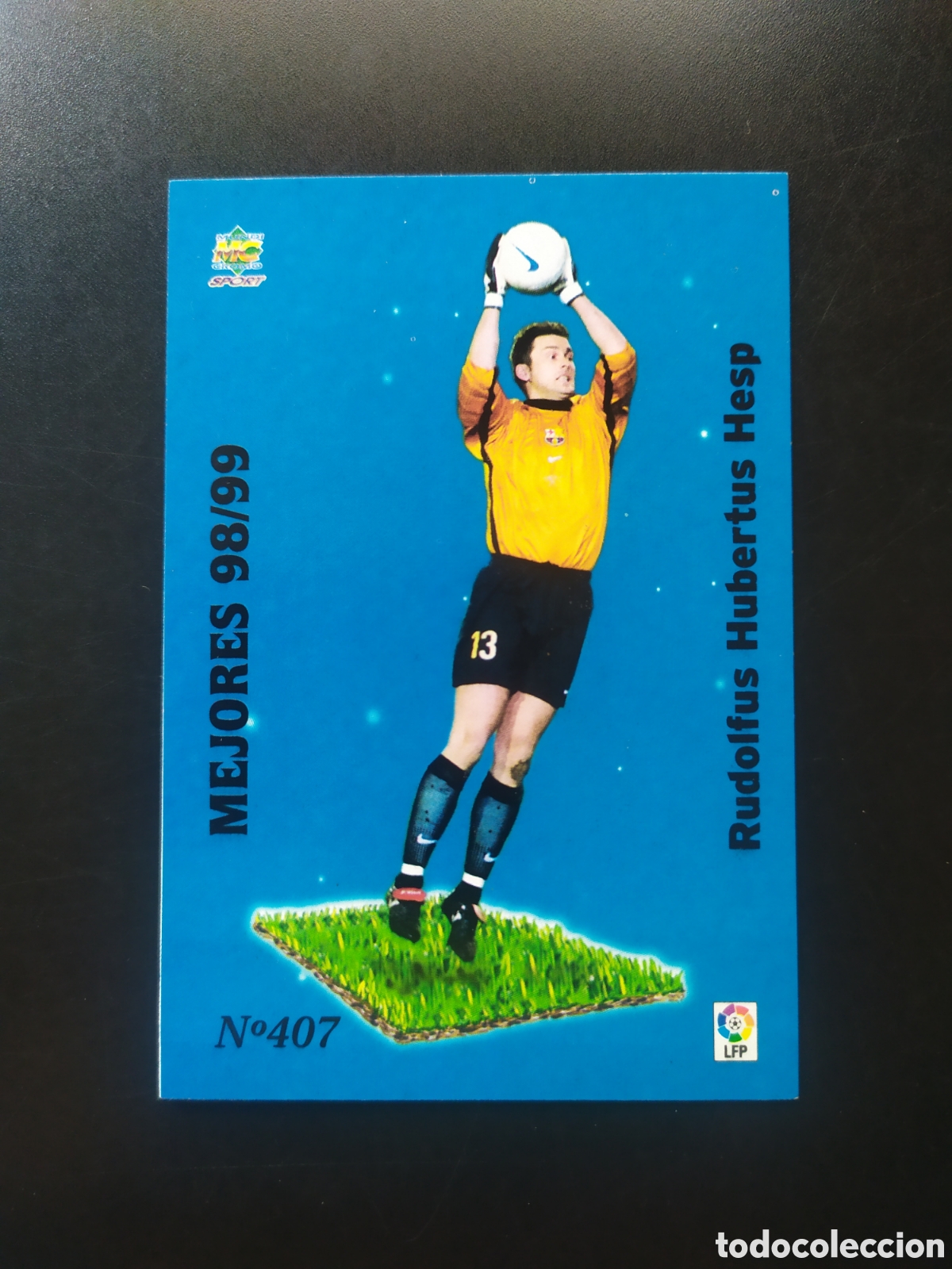 Cromos de F&uacute;tbol: Mundicromo fichas Liga 1999 2000 99 00 Hesp mejores 98/99 n&deg; 407 Barcelona