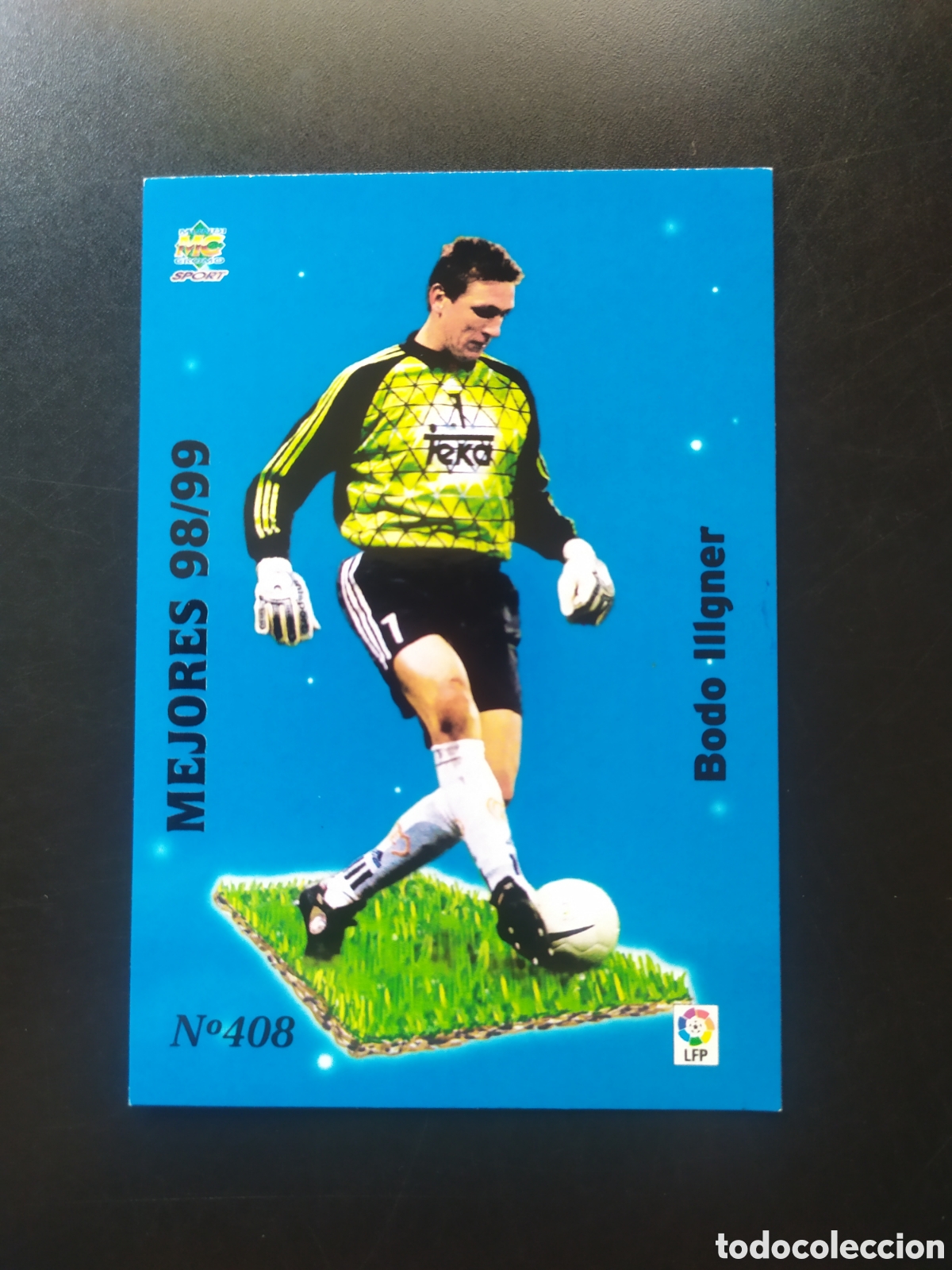 Cromos de F&uacute;tbol: Mundicromo fichas Liga 1999 2000 99 00 Illgner mejores 98/99 n&deg; 408 Real Madrid