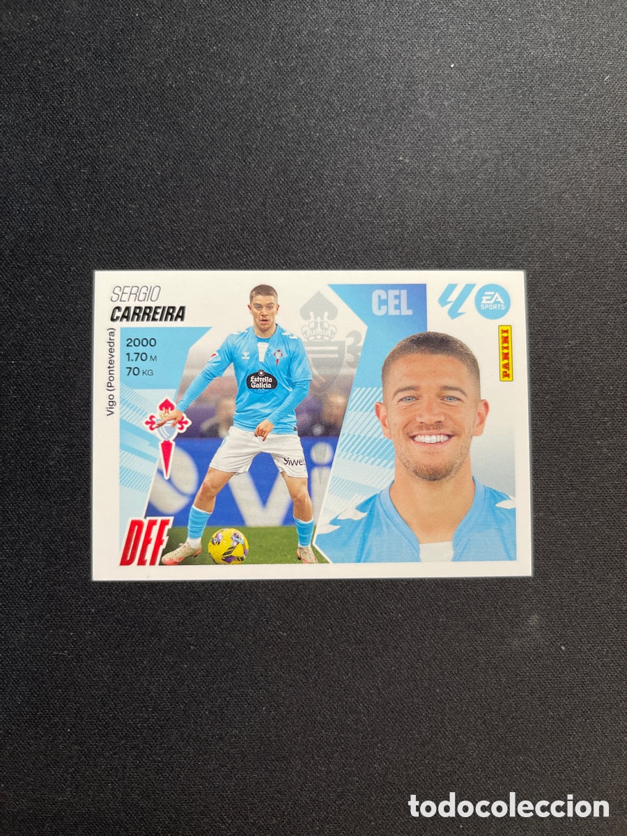Cromos de F&uacute;tbol: Carreira 6 Celta de Vigo Liga Este 2025 2026 25 26