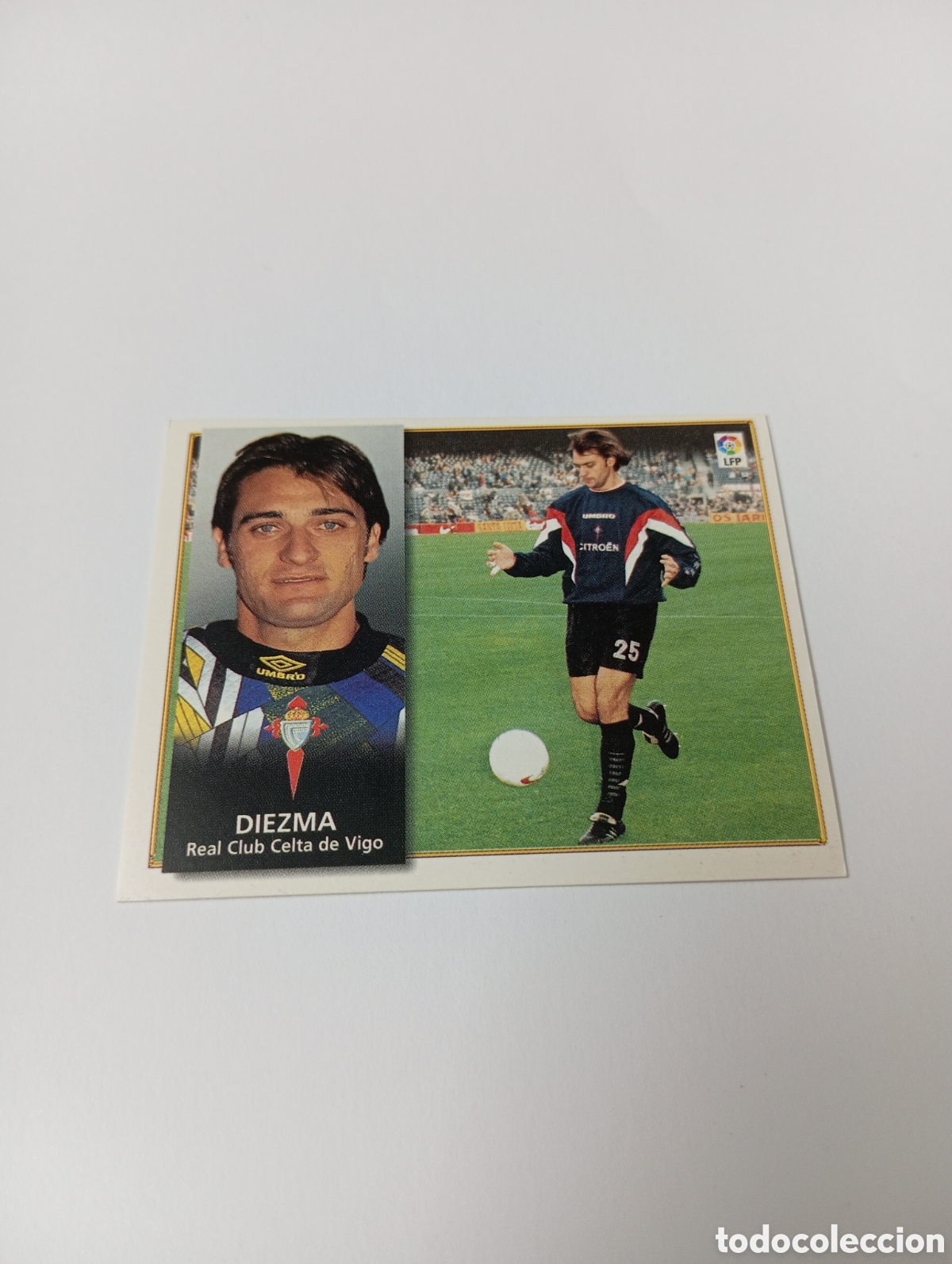 Cromos de F&uacute;tbol: DIEZMA BAJA Celta Liga Este 1998 1999 NUEVO SIN PEGAR 98 99