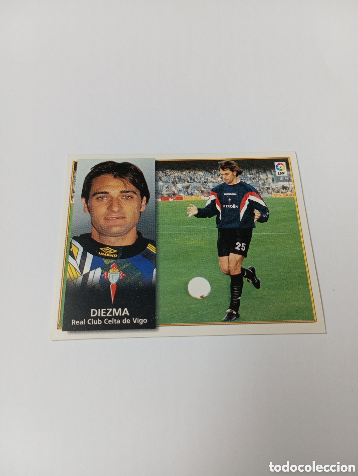 Cromos de F&uacute;tbol: DIEZMA BAJA Celta Liga Este 1998 1999 NUEVO SIN PEGAR 98 99