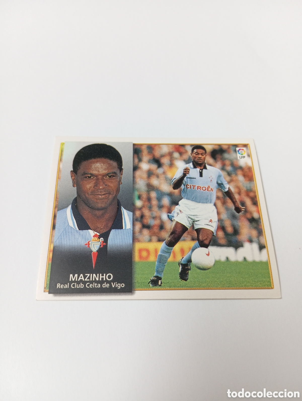 Cromos de F&uacute;tbol: MAZINHO Celta Liga Este 1998 1999 NUEVO SIN PEGAR 98 99