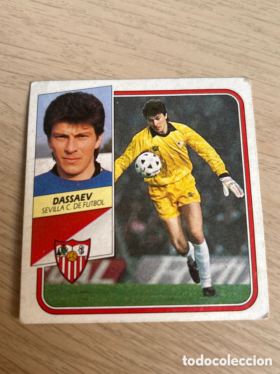Cromos de F&uacute;tbol: DASSAEV SEVILLA C. F. LIGA ESTE 1989 1990 89 90 NUNCA PEGADO SIN PEGAR
