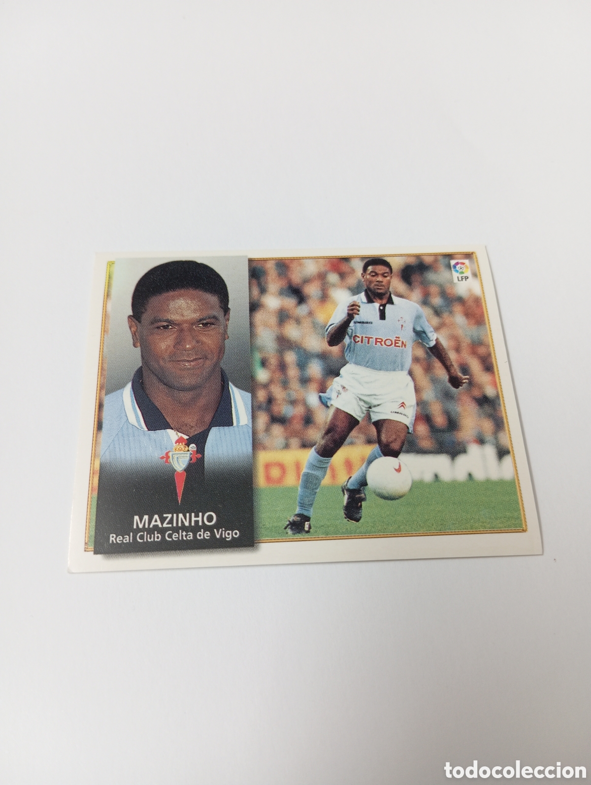 Cromos de F&uacute;tbol: MAZINHO Celta Liga Este 1998 1999 NUEVO SIN PEGAR 98 99
