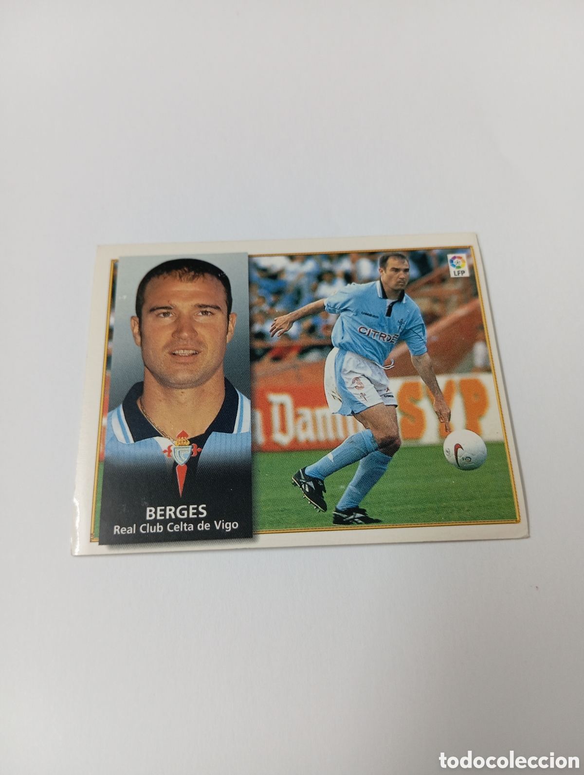 Cromos de F&uacute;tbol: BERGES Celta Liga Este 1998 1999 NUEVO SIN PEGAR 98 99