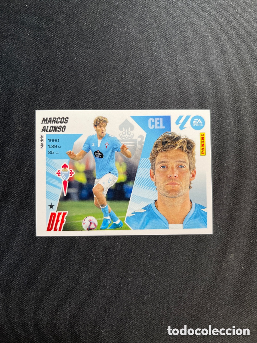 Cromos de F&uacute;tbol: Marcos Alonso 10A Celta de Vigo Liga Este 2025 2026 25 26
