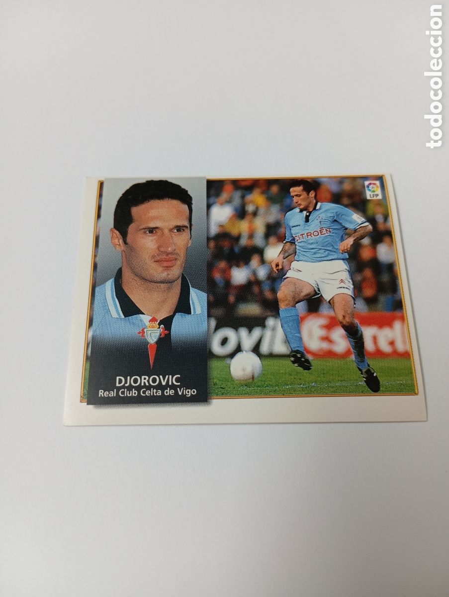 Cromos de F&uacute;tbol: DJOROVIC Celta Liga Este 1998 1999 NUEVO SIN PEGAR 98 99