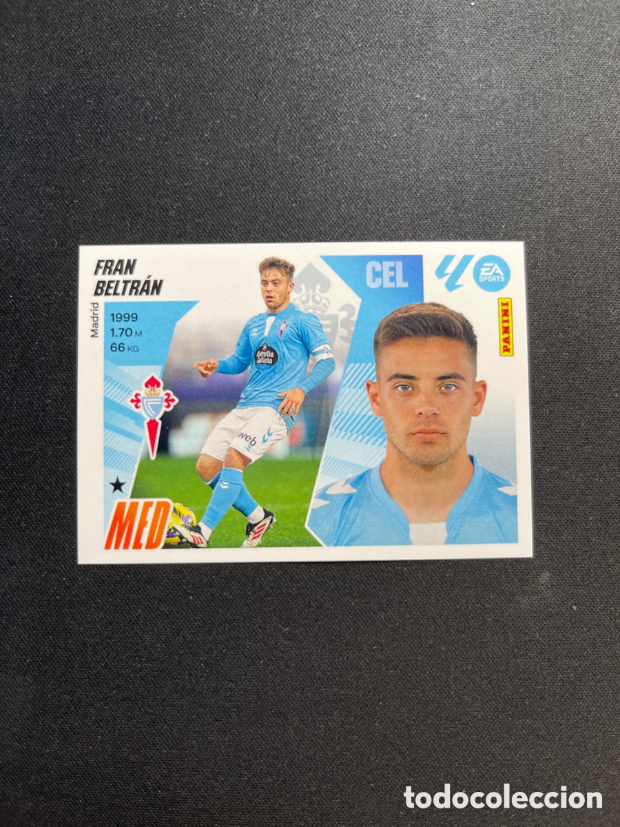 Cromos de F&uacute;tbol: Fran Beltran 11 Celta de Vigo Liga Este 2025 2026 25 26
