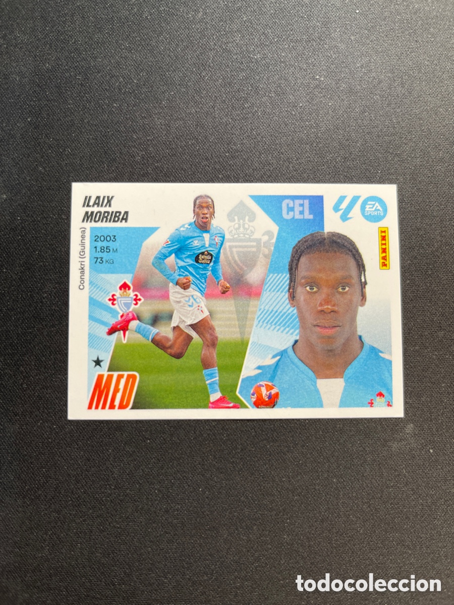 Cromos de F&uacute;tbol: Ilaix Moriba 12Celta de Vigo Liga Este 2025 2026 25 26