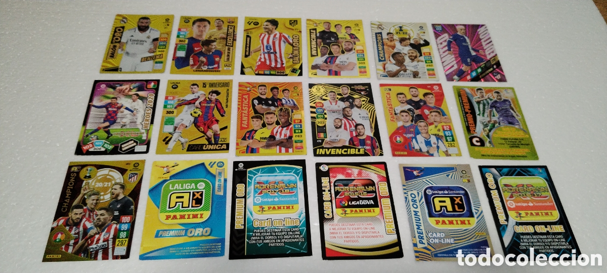 Cromos de F&uacute;tbol: Lote de 35 cromos variados