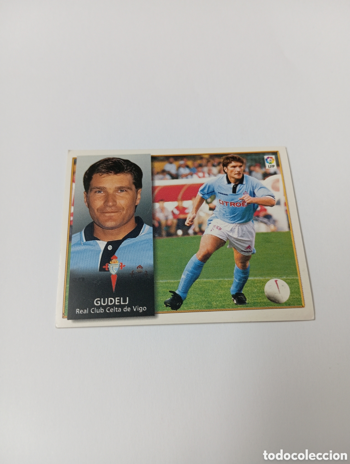 Fu&szlig;ball-Sticker: GUDELJ Celta Liga Este 1998 1999 NUEVO SIN PEGAR 98 99