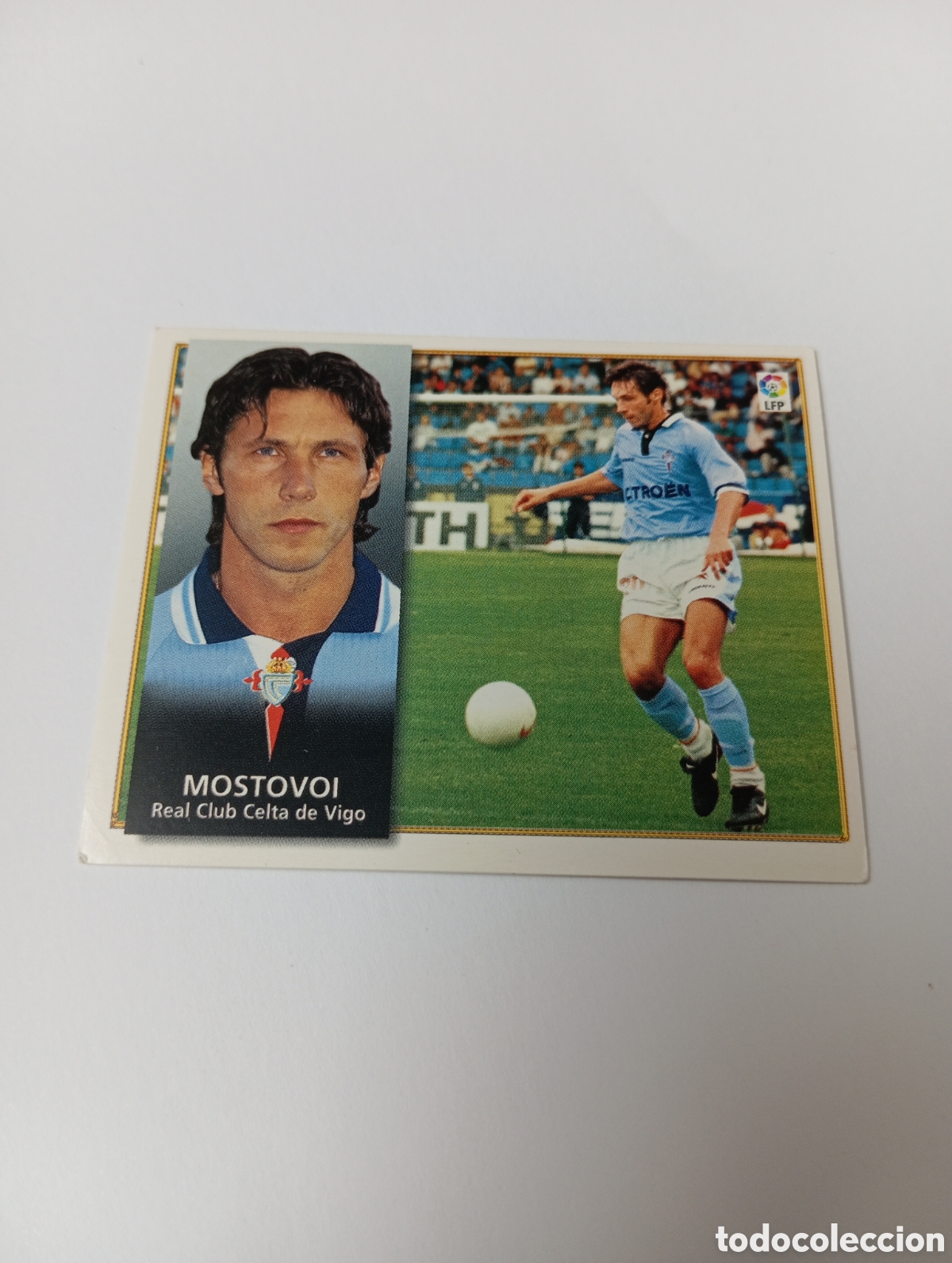 Fu&szlig;ball-Sticker: MOSTOVOI Celta Liga Este 1998 1999 NUEVO SIN PEGAR 98 99