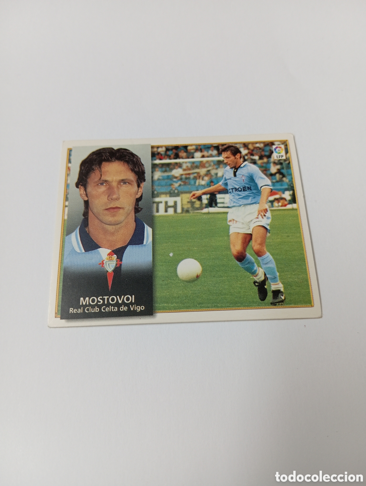Fu&szlig;ball-Sticker: MOSTOVOI Celta Liga Este 1998 1999 NUEVO SIN PEGAR 98 99