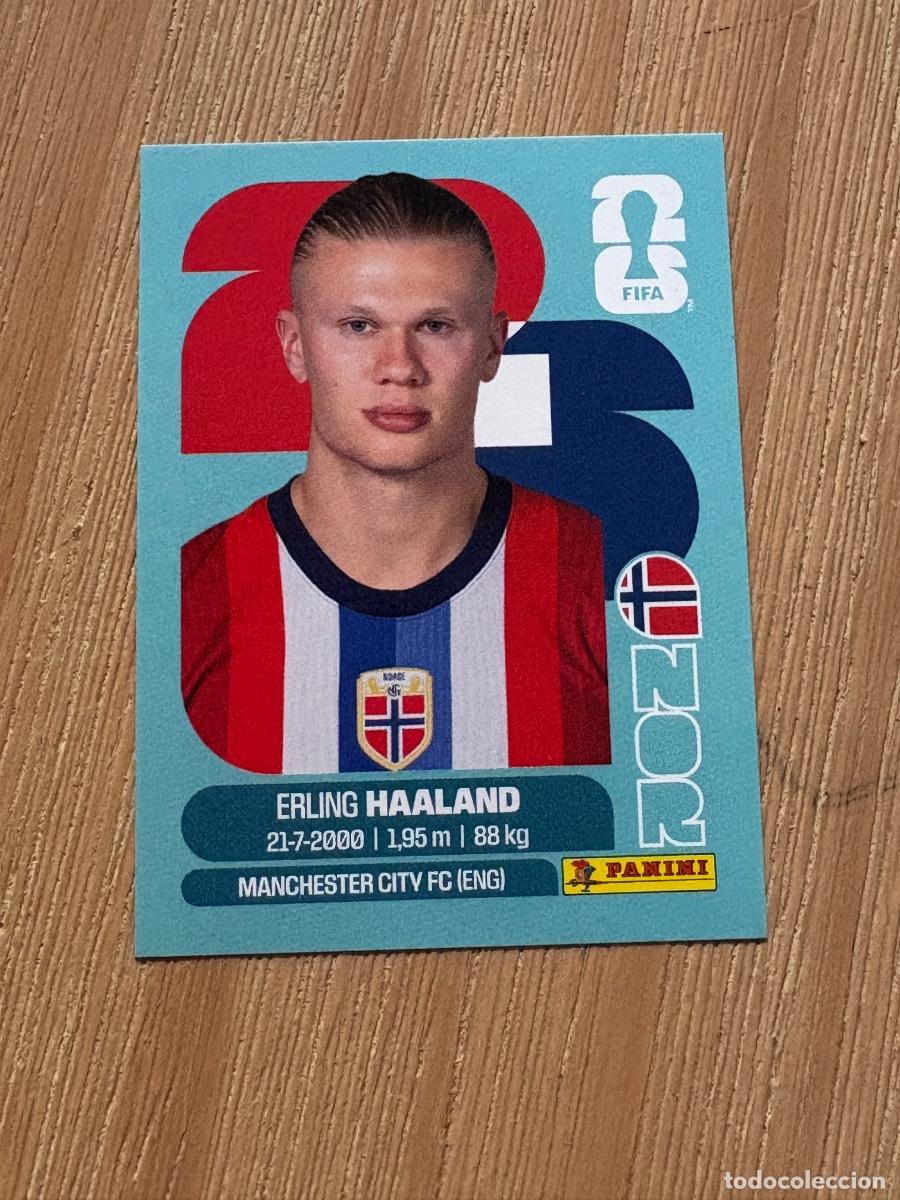 Fu&szlig;ball-Sticker: CROMO HAALAND NOR15 NORUEGA MUNDIAL FIFA WORLD CUP 2026 STICKER PANINI SIN PEGAR