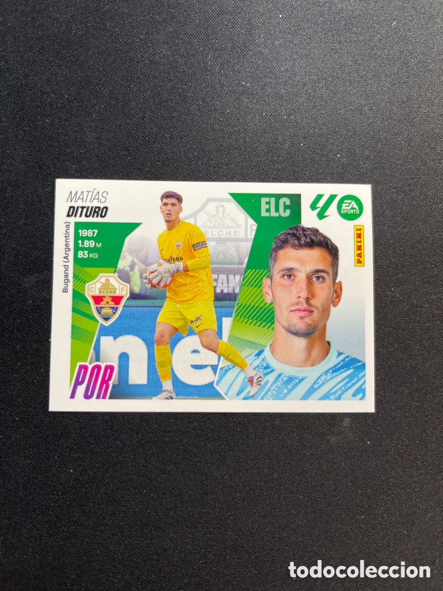 Fu&szlig;ball-Sticker: Dituro 1 Elche Liga Este 2025 2026 25 26