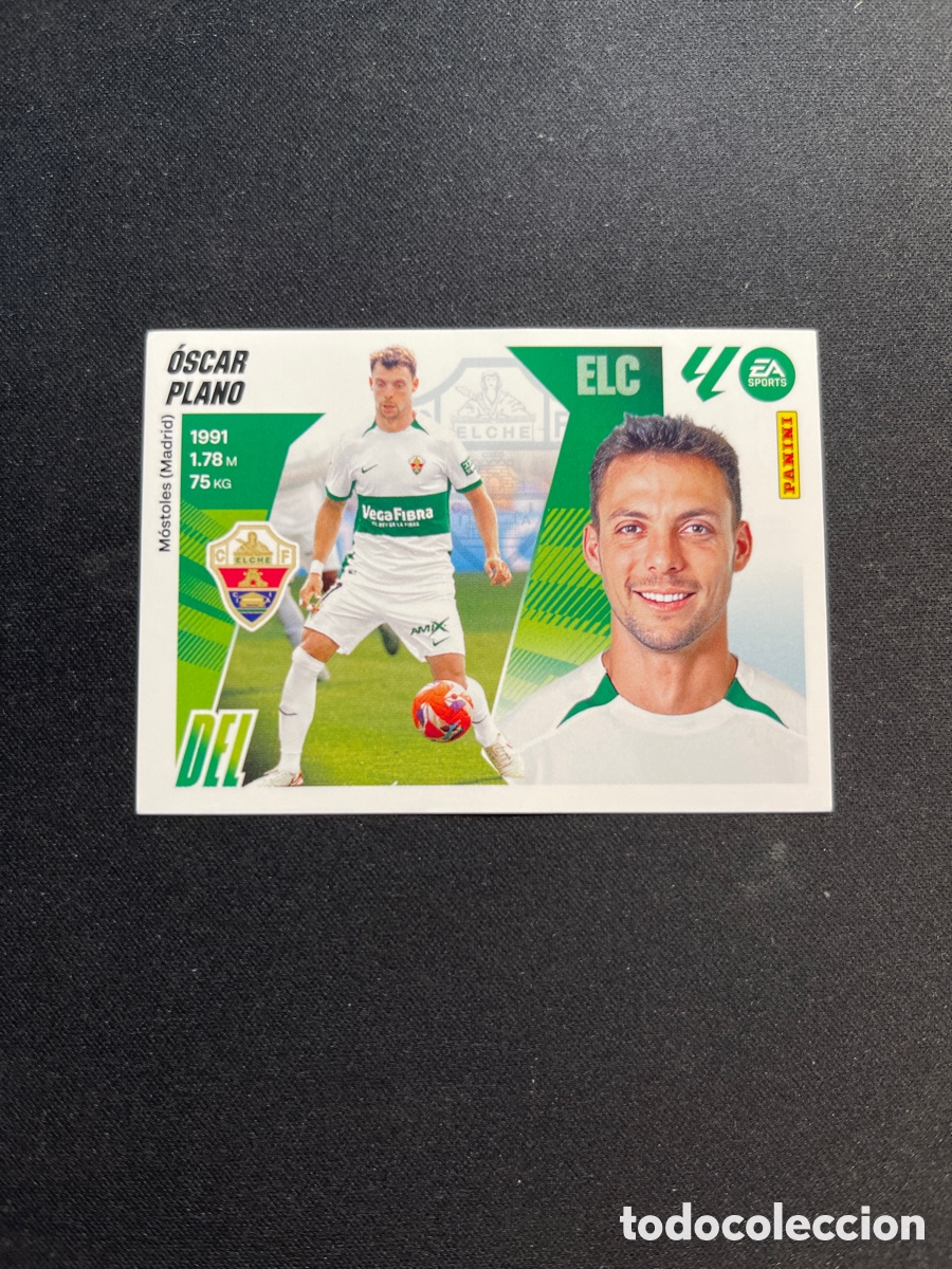 Cromos de F&uacute;tbol: Oscar Plano 19 Elche Liga Este 2025 2026 25 26