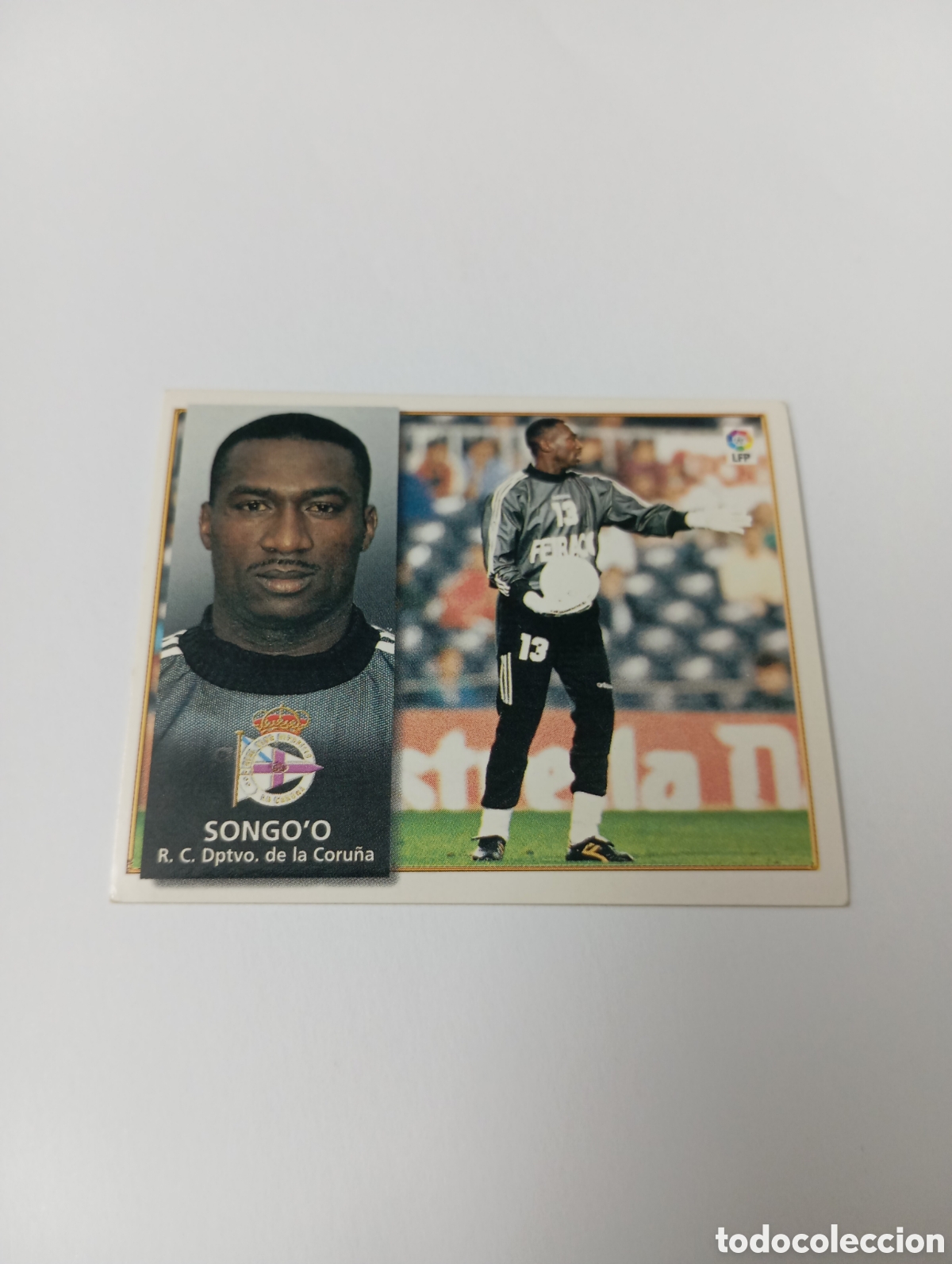 Cromos de F&uacute;tbol: SONGO'O Deportivo Liga Este 1998 1999 NUEVO SIN PEGAR 98 99