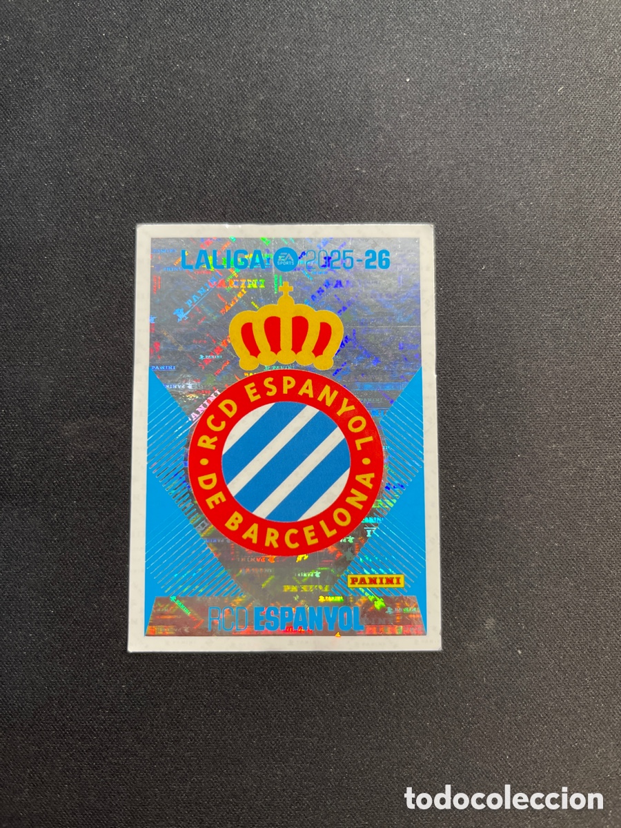 Cromos de F&uacute;tbol: Escudo 1 Espanyol Liga Este 2025 2026 25 26