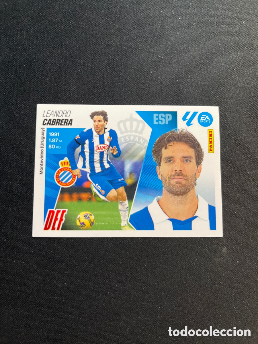 Cromos de F&uacute;tbol: Cabrera 6 Espanyol Liga Este 2025 2026 25 26