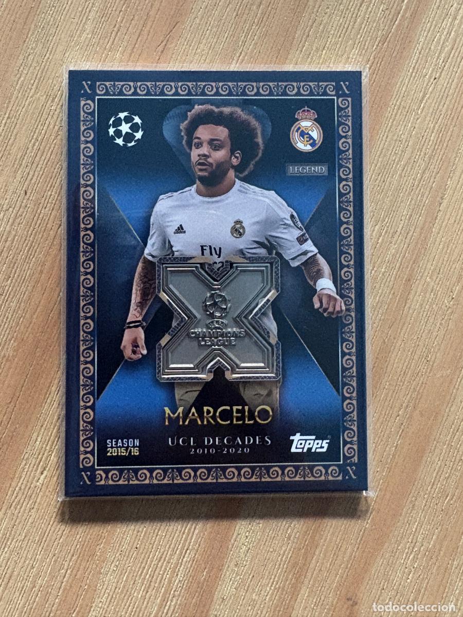 Cromos de F&uacute;tbol: MARCELO Real Madrid - UCL Decades 2015/16 Relic Card Topps 2026